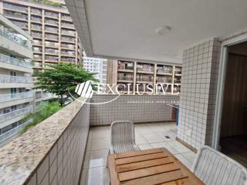 Apartamento à venda Avenida General San Martin, Leblon, Rio de Janeiro - R$ 2.800.000 - SL32063
