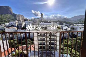 Flat à venda Rua Professor Azevedo Marques, Leblon, Rio de Janeiro - R$ 1.800.000 - SL110393