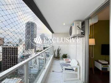Flat à venda Rua Professor Antônio Maria Teixeira, Leblon, Rio de Janeiro - R$ 2.850.000 - SL22250
