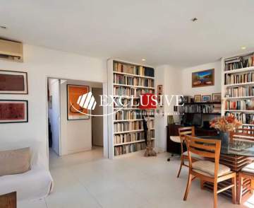 Apartamento à venda Rua General Rabelo, Gávea, Rio de Janeiro - R$ 1.380.000 - SLI22271