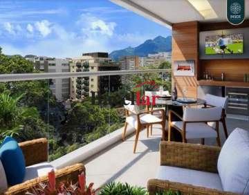 Imperdível - Apartamento novíssimo, lindo, 2Qt, Suíte, Varanda e 1 Vaga . Tijuca - TIAP25814