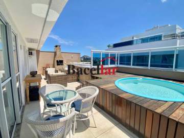 Imperdível - Cobertura à venda Rua Silvia Pozzana,Rio de Janeiro,RJ - R$ 970.000 - TICO30430
