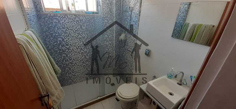 Conheça BANHEIRO do imóvel - Apartamento 3 quartos à venda Del Castilho, Rio de Janeiro - R$ 235.000 - MSAP30146 - 16 BANHEIRO - 16