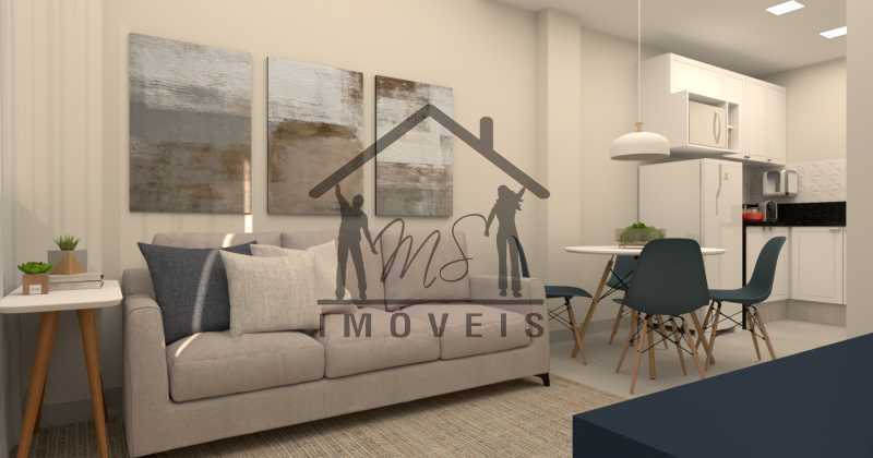 Conheça 2 do imóvel - Casa de Vila 2 quartos à venda Botafogo, Rio de Janeiro - R$ 639.000 - MSCV20062 - 2 2 - 2