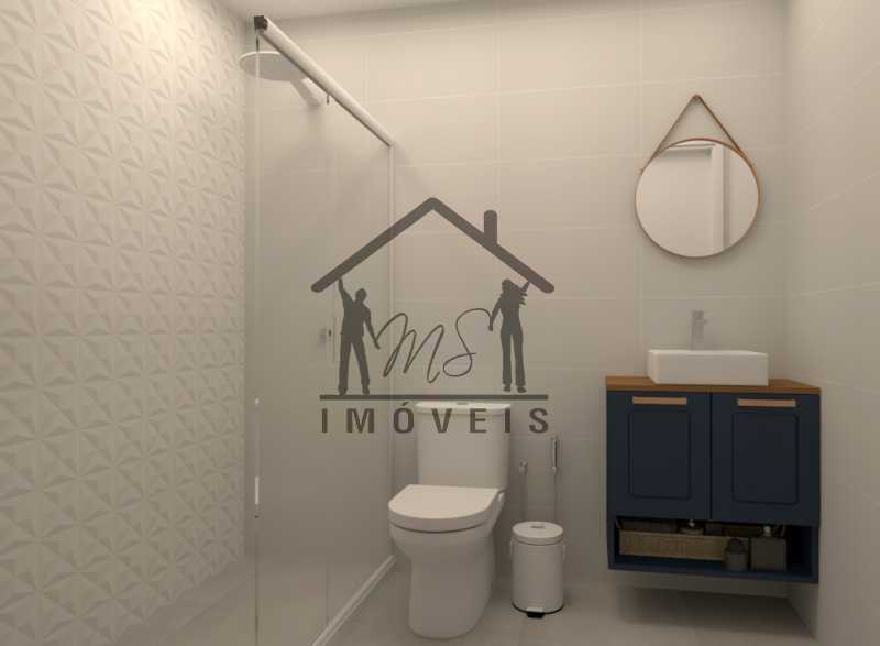 Conheça 8 do imóvel - Casa de Vila 2 quartos à venda Botafogo, Rio de Janeiro - R$ 639.000 - MSCV20062 - 8 8 - 8