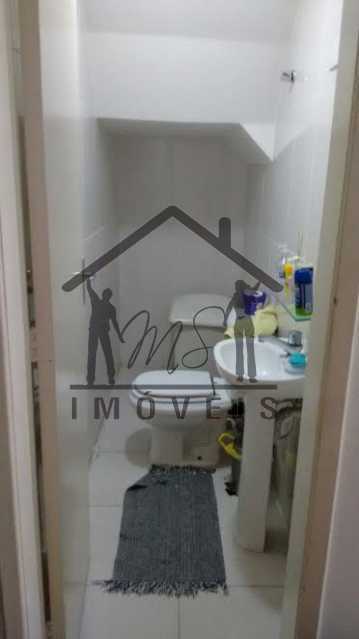 Conheça LAVABO do imóvel - Casa de Vila 2 quartos à venda Cachambi, Rio de Janeiro - R$ 435.000 - MSCV20015 - 10 LAVABO - 10