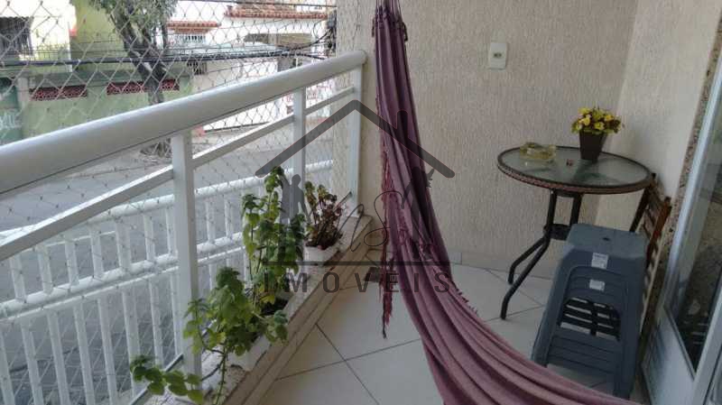 Conheça VARANDA do imóvel - Casa de Vila 2 quartos à venda Cachambi, Rio de Janeiro - R$ 435.000 - MSCV20015 - 15 VARANDA - 15