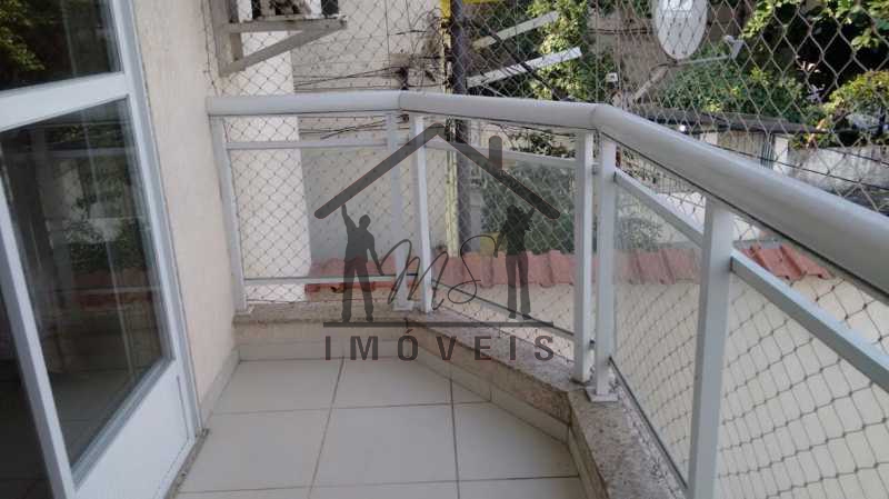 Conheça VARANDA do imóvel - Casa de Vila 2 quartos à venda Cachambi, Rio de Janeiro - R$ 435.000 - MSCV20015 - 16 VARANDA - 16
