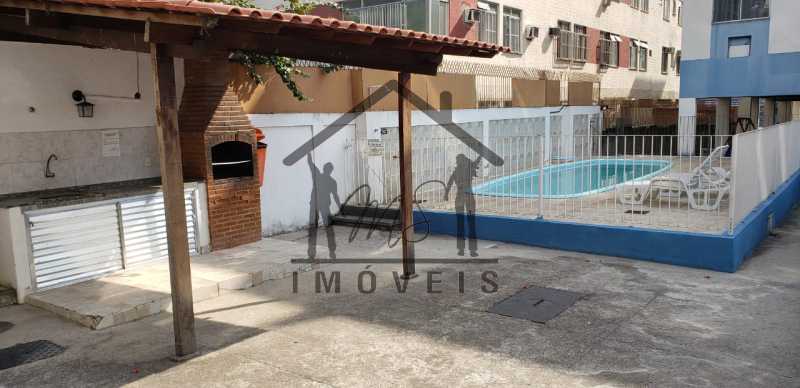 Conheça PISCINA/CHURRASQUEIRA do imóvel - Apartamento 2 quartos à venda Cascadura, Rio de Janeiro - R$ 220.000 - MSAP20452 - 17 PISCINA/CHURRASQUEIRA - 17