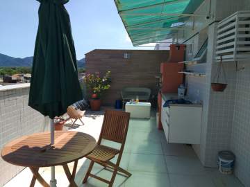 Venda - Cobertura à venda Rua Daniel Barreto dos Santos, Recreio dos Bandeirantes, Rio de Janeiro - R$ 640.000 - TICO30039