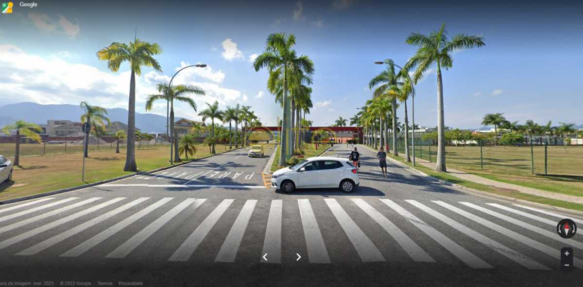 Conheça FACHADA DO ALPHAVILLE do imóvel - Terreno Unifamiliar à venda Barra da Tijuca, Barra da Tijuca,Rio de Janeiro - R$ 3.600.000 - EBUF00055 - 1 FACHADA DO ALPHAVILLE - 1