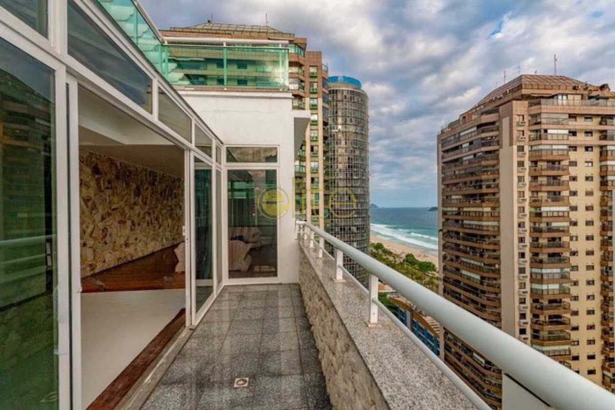 Conheça do imóvel - Cobertura 4 quartos à venda Condomínio Praia da Barra - Barra da Tijuca, Barra da Tijuca,Rio de Janeiro - R$ 3.370.000 - EBCO40089 - 10 - 10