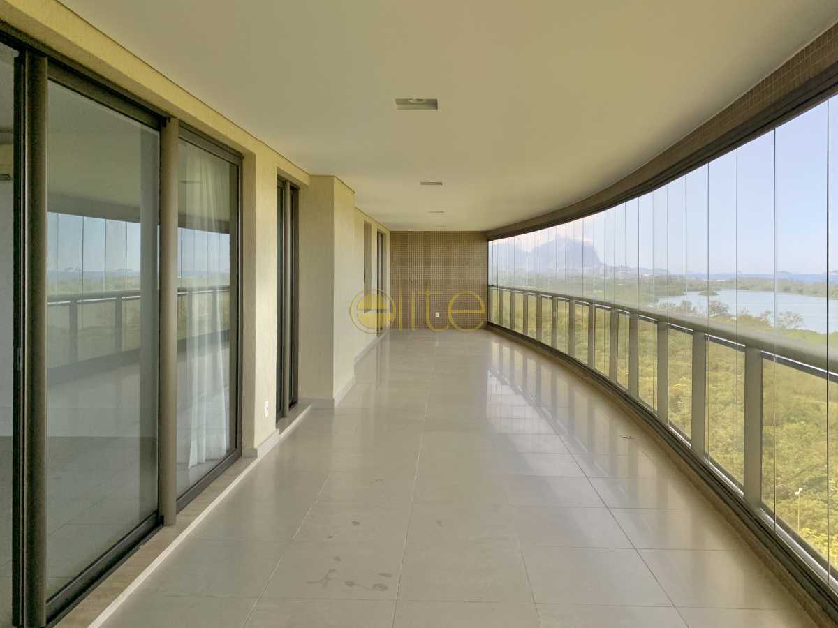 Conheça Varanda 1 do imóvel - Apartamento 4 quartos para alugar Condomínio Itauna Gold - Barra da Tijuca, Barra da Tijuca,Rio de Janeiro - R$ 18.000 - EBAP40238 - 7 Varanda 1 - 7