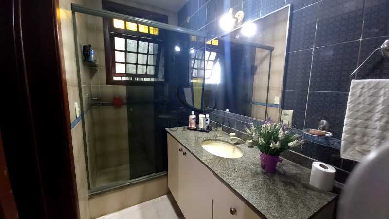 Conheça Banh sui do imóvel - Casa em Condomínio 3 quartos à venda Freguesia (Jacarepaguá), Rio de Janeiro - R$ 1.470.000 - FRCN30071 - 25 Banh sui - 25