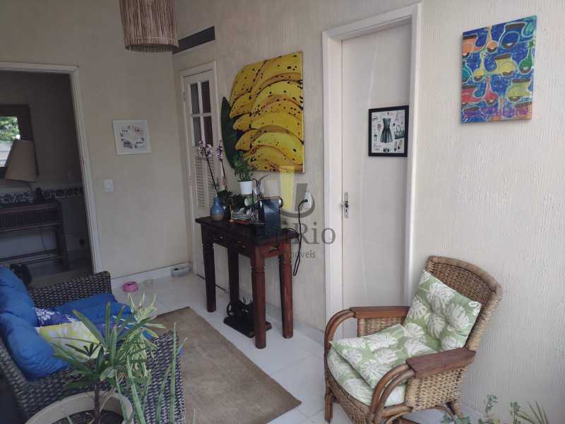 Conheça Varandão do imóvel - Casa em Condomínio 3 quartos à venda Freguesia (Jacarepaguá), Rio de Janeiro - R$ 790.000 - FRCN30097 - 18 Varandão - 18