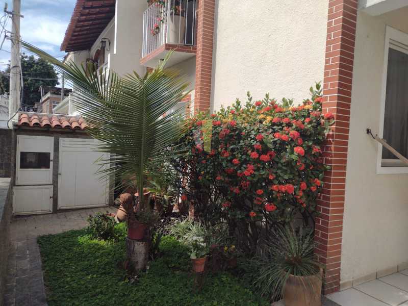 Conheça Jardim do imóvel - Casa em Condomínio 3 quartos à venda Freguesia (Jacarepaguá), Rio de Janeiro - R$ 790.000 - FRCN30097 - 27 Jardim - 27