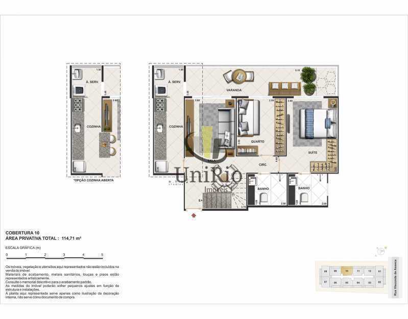 Conheça 04 do imóvel - Cobertura 2 quartos à venda Taquara, Rio de Janeiro - R$ 615.000 - FRCO20038 - 20 04 - 20