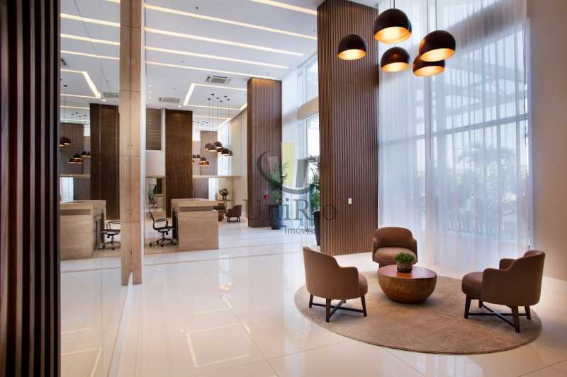 Conheça Viure_Lobby Picasso 07 ilha pu do imóvel - Apartamento 2 quartos à venda Barra da Tijuca, Rio de Janeiro - R$ 1.255.000 - FRAP22302 - 3 Viure_Lobby Picasso 07 ilha pu - 3