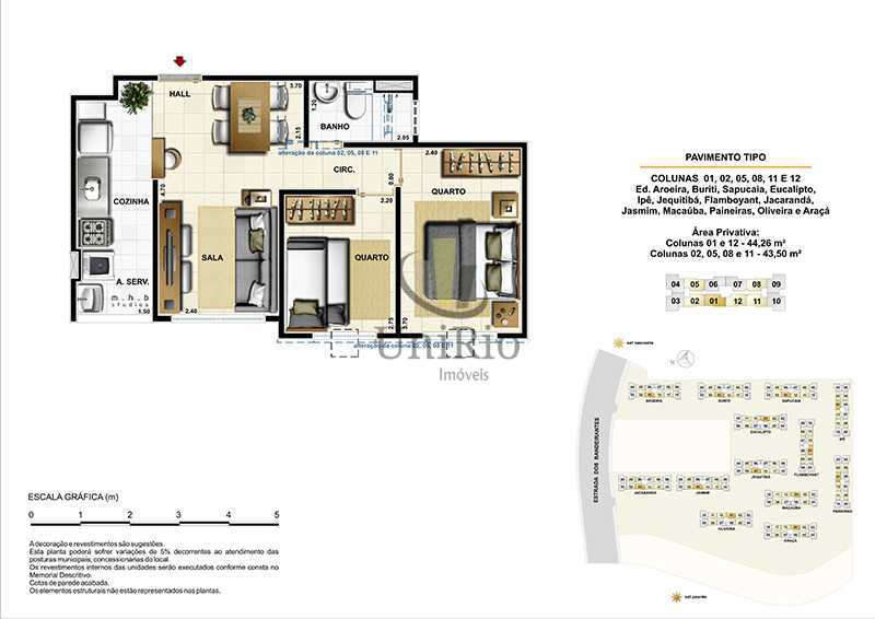 Conheça 2-quartos-colunas-1-2-5-8-11-e do imóvel - Apartamento 2 quartos à venda Vargem Pequena, Rio de Janeiro - R$ 149.000 - FRAP22382 - 22 2-quartos-colunas-1-2-5-8-11-e - 22