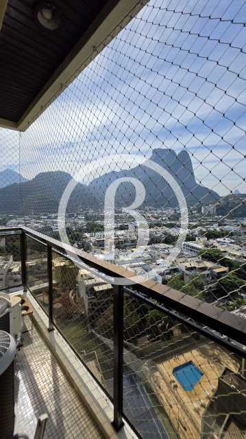 Conheça VARANDA do imóvel - Cobertura 2 quartos à venda Barra da Tijuca, Rio de Janeiro - R$ 2.300.000 - BFCO20033 - 4 VARANDA - 4