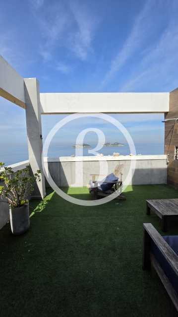 Conheça TERRAÇO do imóvel - Cobertura 2 quartos à venda Barra da Tijuca, Rio de Janeiro - R$ 2.300.000 - BFCO20033 - 20 TERRAÇO - 20