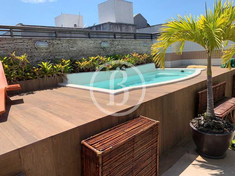Conheça VARANDA do imóvel - Cobertura 3 quartos à venda Recreio dos Bandeirantes, Rio de Janeiro - R$ 1.889.999 - BFCO30079 - 6 VARANDA - 6