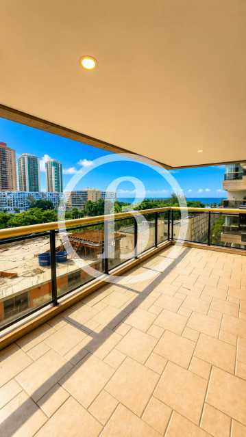 Conheça VARANDA do imóvel - Apartamento 3 quartos à venda Barra da Tijuca, Rio de Janeiro - R$ 2.800.000 - BFAP30403 - 3 VARANDA - 3