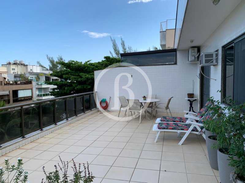 Conheça VARANDA OUTRO ÂNGULO do imóvel - Cobertura 3 quartos à venda Recreio dos Bandeirantes, Rio de Janeiro - R$ 1.219.000 - BFCO30088 - 3 VARANDA OUTRO ÂNGULO - 3
