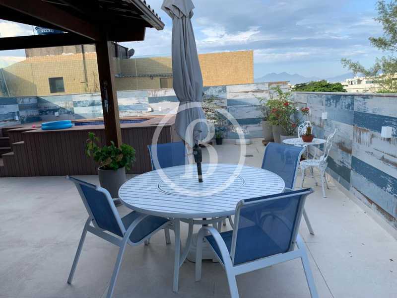 Conheça TERRAÇO OUTRO ÂNGULO do imóvel - Cobertura 3 quartos à venda Recreio dos Bandeirantes, Rio de Janeiro - R$ 1.219.000 - BFCO30088 - 20 TERRAÇO OUTRO ÂNGULO - 20