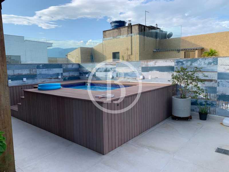 Conheça TERRAÇO OUTRO ÂNGULO do imóvel - Cobertura 3 quartos à venda Recreio dos Bandeirantes, Rio de Janeiro - R$ 1.219.000 - BFCO30088 - 22 TERRAÇO OUTRO ÂNGULO - 22