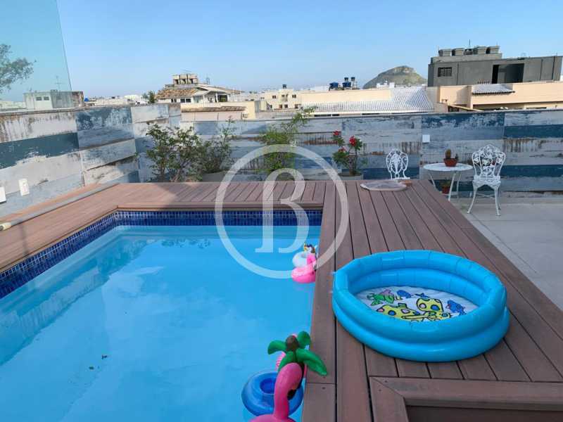 Conheça TERRAÇO do imóvel - Cobertura 3 quartos à venda Recreio dos Bandeirantes, Rio de Janeiro - R$ 1.219.000 - BFCO30088 - 19 TERRAÇO - 19