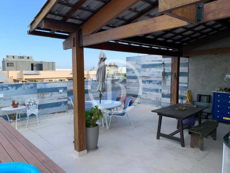 Conheça TERRAÇO OUTRO ÂNGULO do imóvel - Cobertura 3 quartos à venda Recreio dos Bandeirantes, Rio de Janeiro - R$ 1.219.000 - BFCO30088 - 24 TERRAÇO OUTRO ÂNGULO - 24
