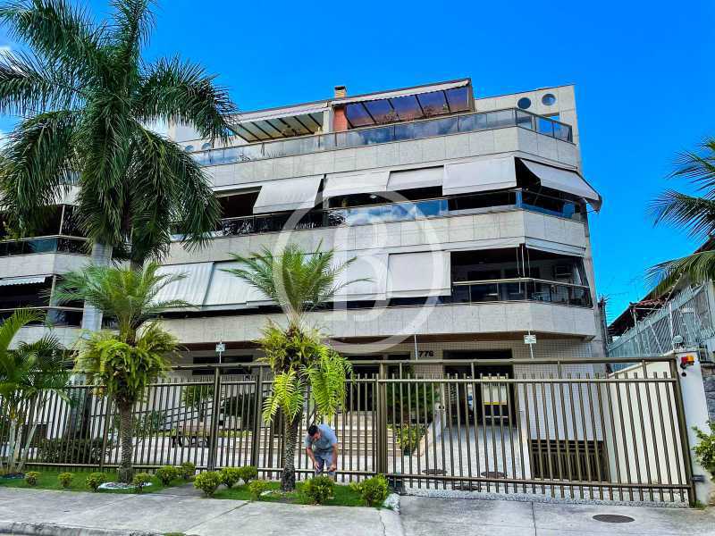 Conheça FACHADA OUTRO ÂNGULO do imóvel - Cobertura 3 quartos à venda Recreio dos Bandeirantes, Rio de Janeiro - R$ 1.290.000 - BFCO30091 - 2 FACHADA OUTRO ÂNGULO - 2