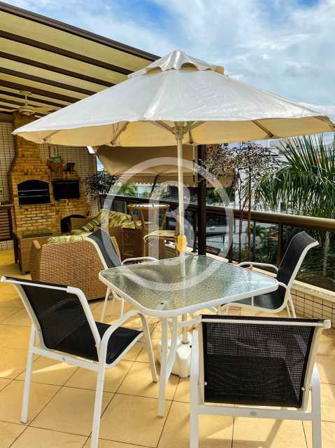 Conheça VARANDA do imóvel - Cobertura 3 quartos à venda Recreio dos Bandeirantes, Rio de Janeiro - R$ 1.290.000 - BFCO30091 - 8 VARANDA - 8