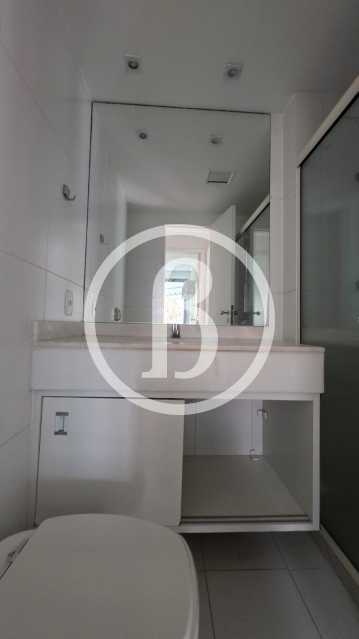 Conheça BANHEIRO SOCIAL do imóvel - Apartamento 2 quartos à venda Barra da Tijuca, Rio de Janeiro - R$ 1.000.000 - BFAP20430 - 12 BANHEIRO SOCIAL - 12