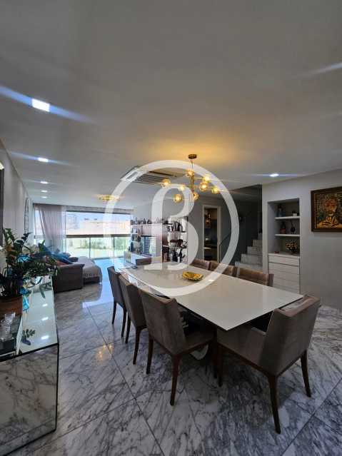 Conheça SALA do imóvel - Cobertura 3 quartos à venda Barra da Tijuca, Rio de Janeiro - R$ 7.000.000 - BFCO30106 - 5 SALA - 5