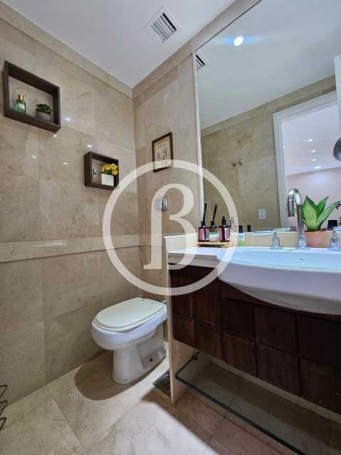 Conheça LAVABO do imóvel - Cobertura 3 quartos à venda Barra da Tijuca, Rio de Janeiro - R$ 7.000.000 - BFCO30106 - 8 LAVABO - 8