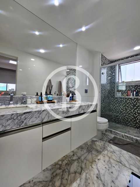 Conheça BANHEIRO do imóvel - Cobertura 3 quartos à venda Barra da Tijuca, Rio de Janeiro - R$ 7.000.000 - BFCO30106 - 12 BANHEIRO - 12