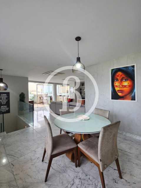 Conheça SALA 2° PISO do imóvel - Cobertura 3 quartos à venda Barra da Tijuca, Rio de Janeiro - R$ 7.000.000 - BFCO30106 - 17 SALA 2° PISO - 17