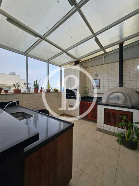 Conheça ÁREA GOURMET do imóvel - Cobertura 3 quartos à venda Barra da Tijuca, Rio de Janeiro - R$ 7.000.000 - BFCO30106 - 30 ÁREA GOURMET - 30