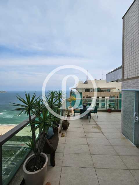 Conheça TERRAÇO OUTRO ÂNGULO do imóvel - Cobertura 3 quartos à venda Barra da Tijuca, Rio de Janeiro - R$ 7.000.000 - BFCO30106 - 25 TERRAÇO OUTRO ÂNGULO - 25