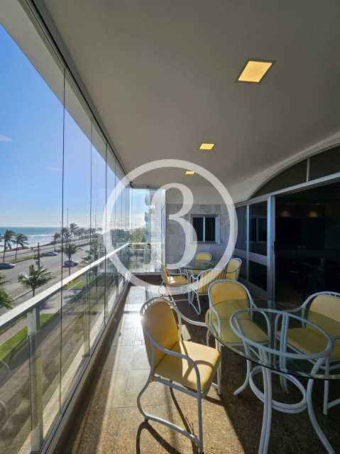 Conheça VARANDA OUTRO ÂNGULO do imóvel - Apartamento 4 quartos à venda Barra da Tijuca, Rio de Janeiro - R$ 4.200.000 - BFAP40300 - 6 VARANDA OUTRO ÂNGULO - 6