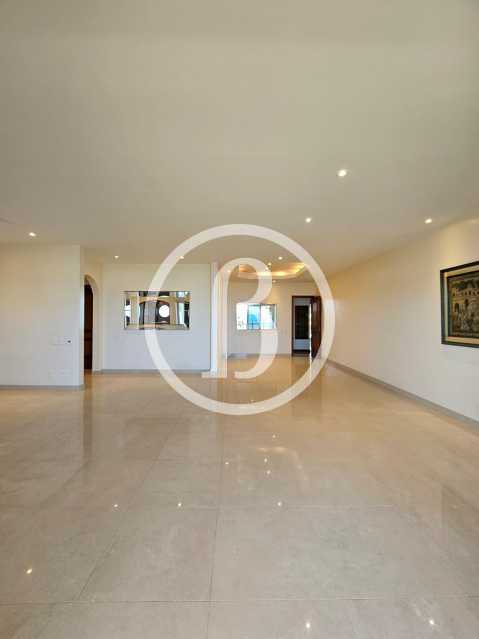 Conheça SALA do imóvel - Apartamento 4 quartos à venda Barra da Tijuca, Rio de Janeiro - R$ 3.500.000 - BFAP40301 - 5 SALA - 5