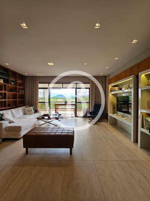 Conheça SALA do imóvel - Apartamento 4 quartos à venda Barra da Tijuca, Rio de Janeiro - R$ 3.700.000 - BFAP40305 - 8 SALA - 8