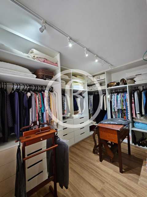 Conheça CLOSET do imóvel - Apartamento 3 quartos à venda Barra da Tijuca, Rio de Janeiro - R$ 3.500.000 - BFAP30519 - 20 CLOSET - 20