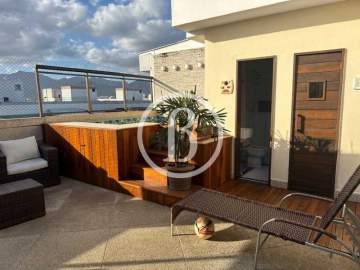 Condomínio Chanteau de La Plage - Cobertura 4 quartos à venda Barra da Tijuca, Rio de Janeiro - R$ 2.900.000 - BFCO40091