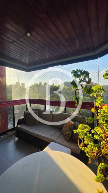 Conheça VARANDA do imóvel - Apartamento 3 quartos à venda Barra da Tijuca, Rio de Janeiro - R$ 1.890.000 - BFAP30533 - 4 VARANDA - 4
