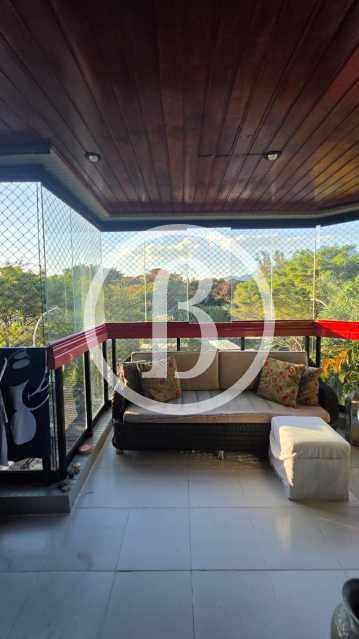 Conheça VARANDA OUTRO ÂNGULO do imóvel - Apartamento 3 quartos à venda Barra da Tijuca, Rio de Janeiro - R$ 1.890.000 - BFAP30533 - 6 VARANDA OUTRO ÂNGULO - 6