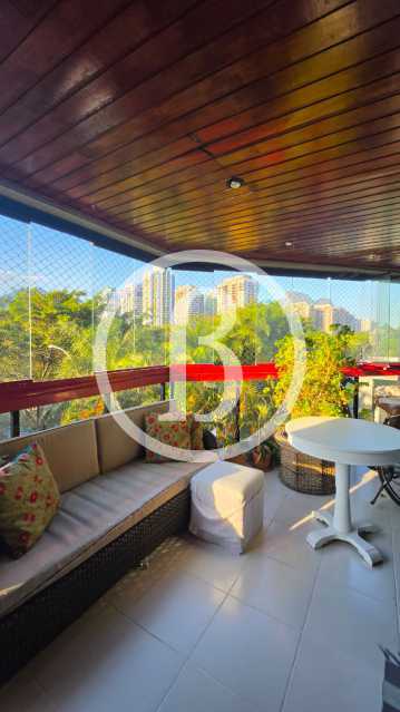 Conheça VARANDA OUTRO ÂNGULO do imóvel - Apartamento 3 quartos à venda Barra da Tijuca, Rio de Janeiro - R$ 1.890.000 - BFAP30533 - 7 VARANDA OUTRO ÂNGULO - 7