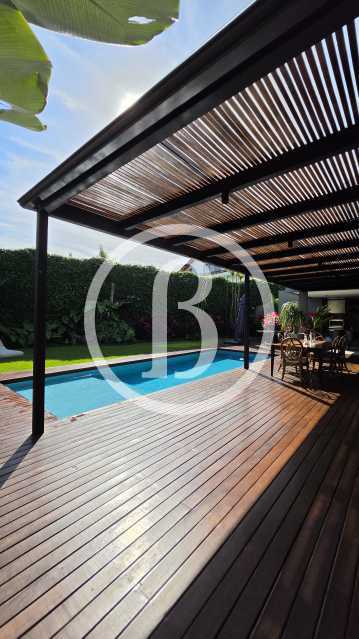 Conheça PISCINA OUTRO ÂNGULO do imóvel - Casa em Condomínio 4 quartos à venda Barra da Tijuca, Rio de Janeiro - R$ 6.300.000 - BFCN40106 - 3 PISCINA OUTRO ÂNGULO - 3